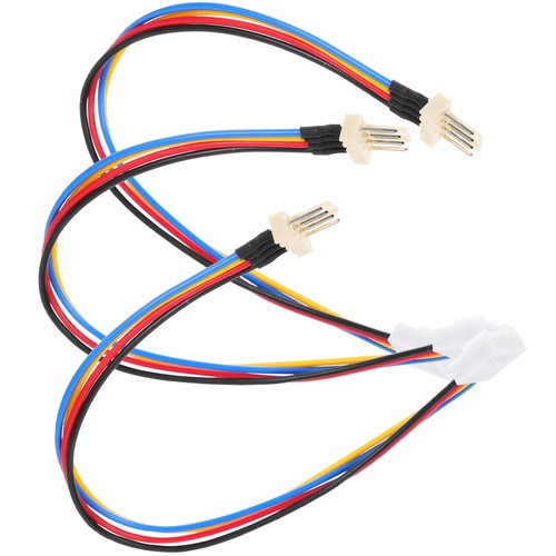 3 Pcs Extension Cable CPU Fan Computer Connector Adapter Splitter - Photo 11/12