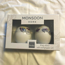 Denny Monsoon Cosmic Home Fine China Salt & Pepper set