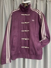adidas Originals Chinese China Track Top Jacket Purple Burgundy M KR0293