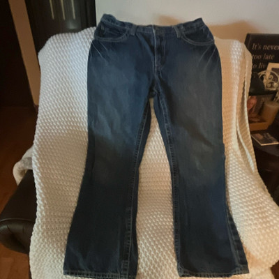 Ariat Men s 35/34 Cat 2 FR Relaxed Fit Bootcut Denim Jeans Blue Medium Wash 