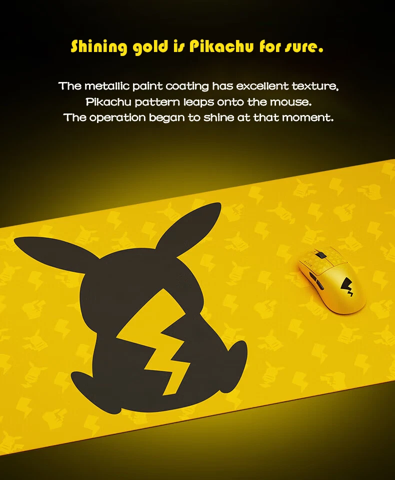 Razer x Pokémon Pikachu Viper V3 Pro Wireless Mouse + Mouse Pad Set - Image 4 of 4
