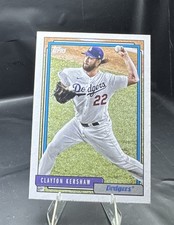 2021 Topps Update #T92-25 Clayton Kershaw 1992 Topps Redux
