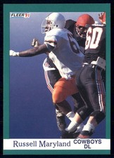 1991 Fleer - Russell Maryland #423 (RC)