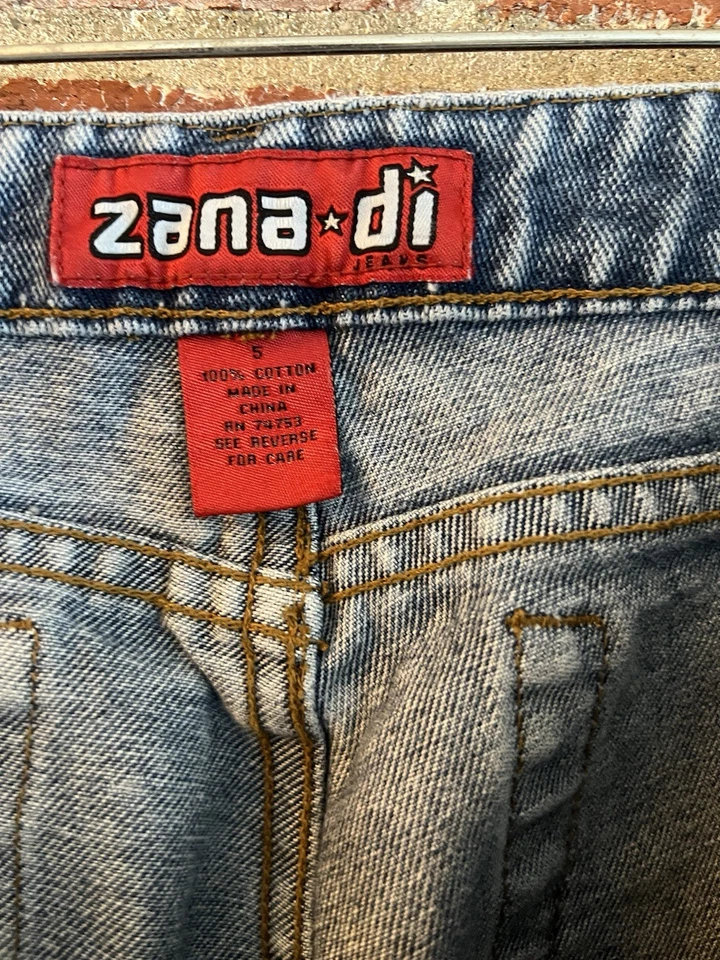 VTG Zana Di Jeans Women's Denim Jeans Size 5 - Изображение 3 из 4