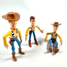 Vintage Toy Story Burger King Kids Meal Toys Lot of 3x Sheriff Woody