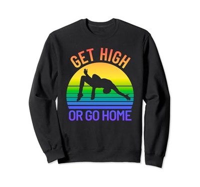 Funny high jump high school/college track and field T-shirt sweatshirtfrom JP