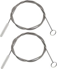 2 Pack 60 Inch Long Flexible Tube Cleaning Br...