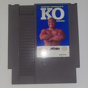 NES George Foreman's KO Boxing mit OVP und Anleitung Super Nintendo
