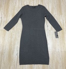 Mossimo Womens Size XL Dark Gray Sweater Dress Long Sleeve