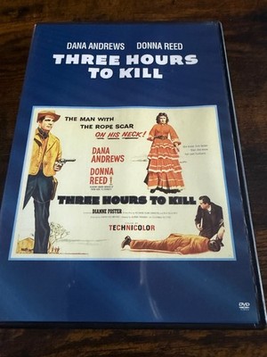 Three Hours to Kill (DVD, 1954) USED