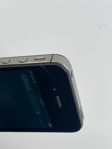 Apple iPhone 4s 16GB Black Unlocked Hairline Crack Works Perfectly 106 - 第 21/22 張圖片