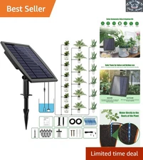 Portable Solar-Powered Drip Irrigation Kit - 12 Modes for Hassle-Free Plant Care