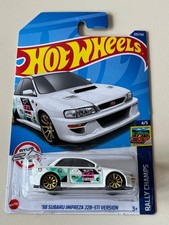2022 Hot Wheels Treasure Hunt 98 Subaru Impreza 22b-sti Version Free Shipping