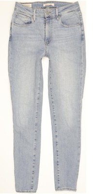 Levi's 721  Damen Blau Skinny Slim Stretch Jeans W24 L28 (103557)