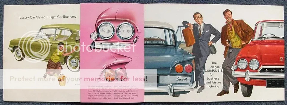 FORD CONSUL 315 Car Sales Brochure 1961 #F5224/361/ENG - Image 3 of 4