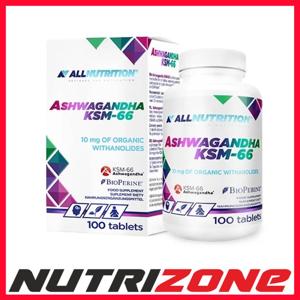 Allnutrition Ashwagandha KSM-66 - 100 tablets