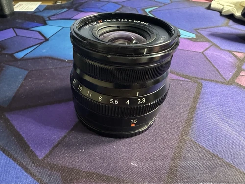 FUJIFILM Fuji Fujinon XF 16mm F/2.8 R WR Black Near Mint