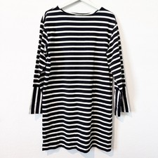 Everlane The Mariner Organic Cotton Mini Dress Striped Summer Minimalist Small