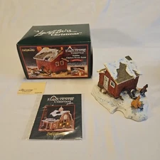 Lowell Davis Farm Country Christmas Holiday Chicken House Scene ERTL 1997 NIB
