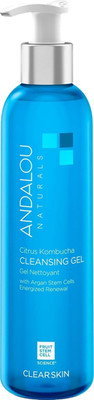Andalou Naturals Clear Skin Citrus Kombucha Gel Face Cleanser 6 Fl Oz