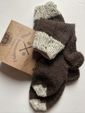 Handmade 100 Fishermen's Wool Socks Size 7-10