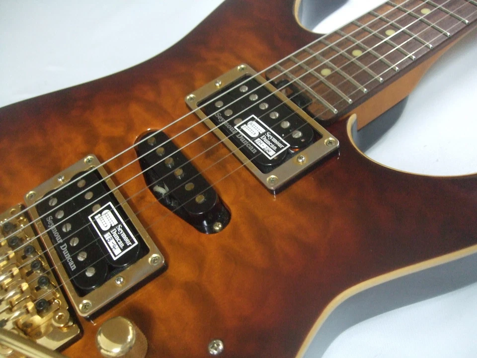 Guitarra Eléctrica EDWARDS E-MR-165DT CBSB Usada Envío Gratis desde Japón 0221053 Foto 4 de 4