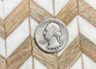1 Circulated Washington 90 % Silver Quarter below melt value