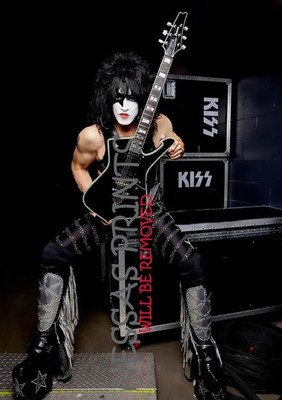 Paul Stanley ''The Starchild'' Photo REPRINTS 10''X14''