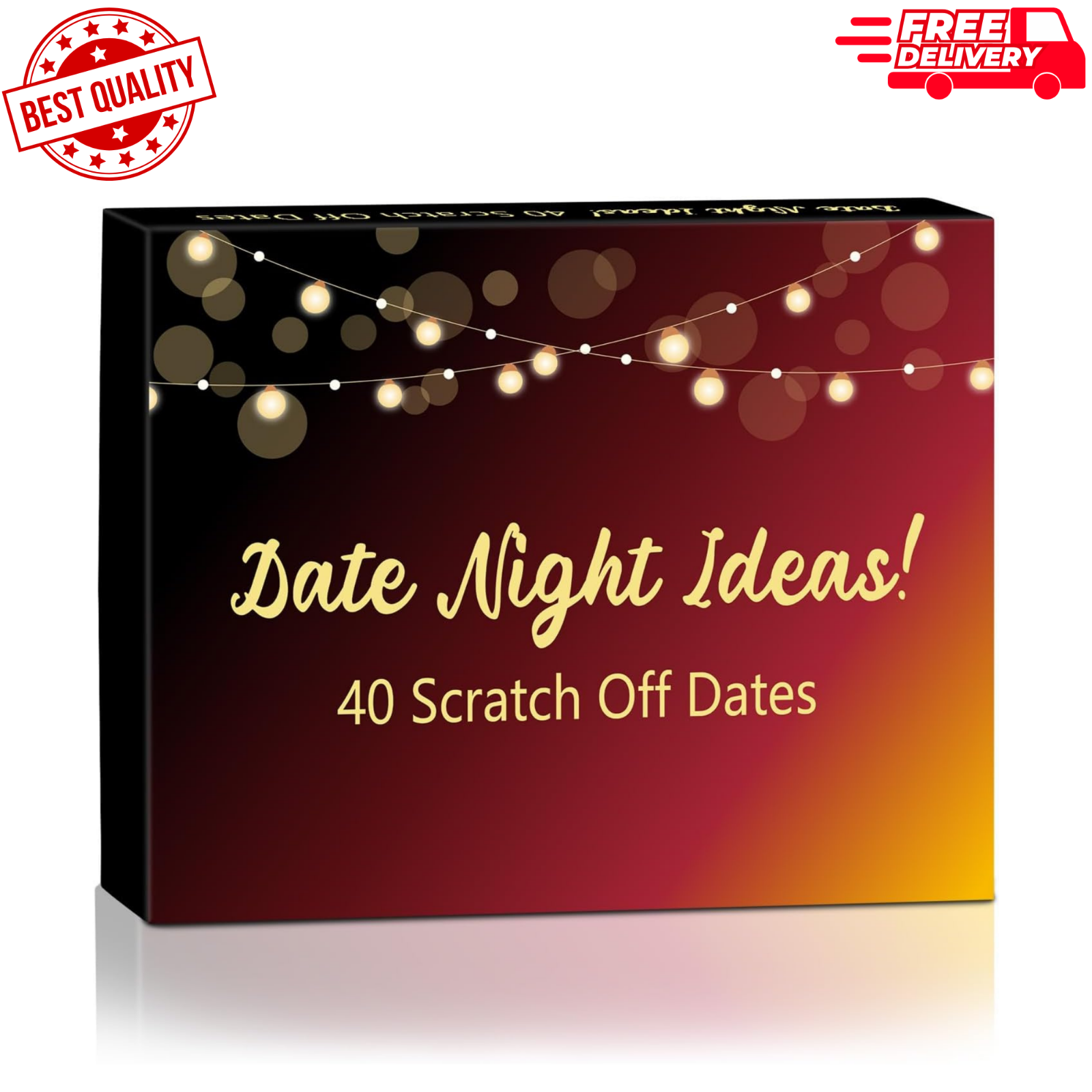 Romantic Scratch-Off Date Night Ideas for Couples - Perfect Gift for Any Occasio