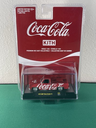 M2 Machines KITH Coca Cola 1975 GMC Sierra Grande 15 SquareBody LMT EDT /1000