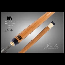 Jacoby Pool Cue Kielwood Shaft w/ Jacoby 5/16-14 Joint. ** Shaft Only** 12.75 MM