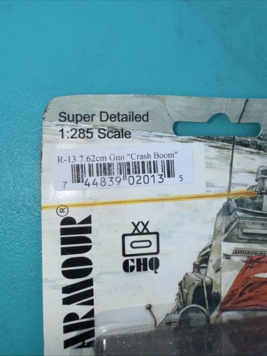 1981 Sealed GHQ MICRO ARMOUR 1:285 Scale WWIl R-13 - Picture 2 of 3