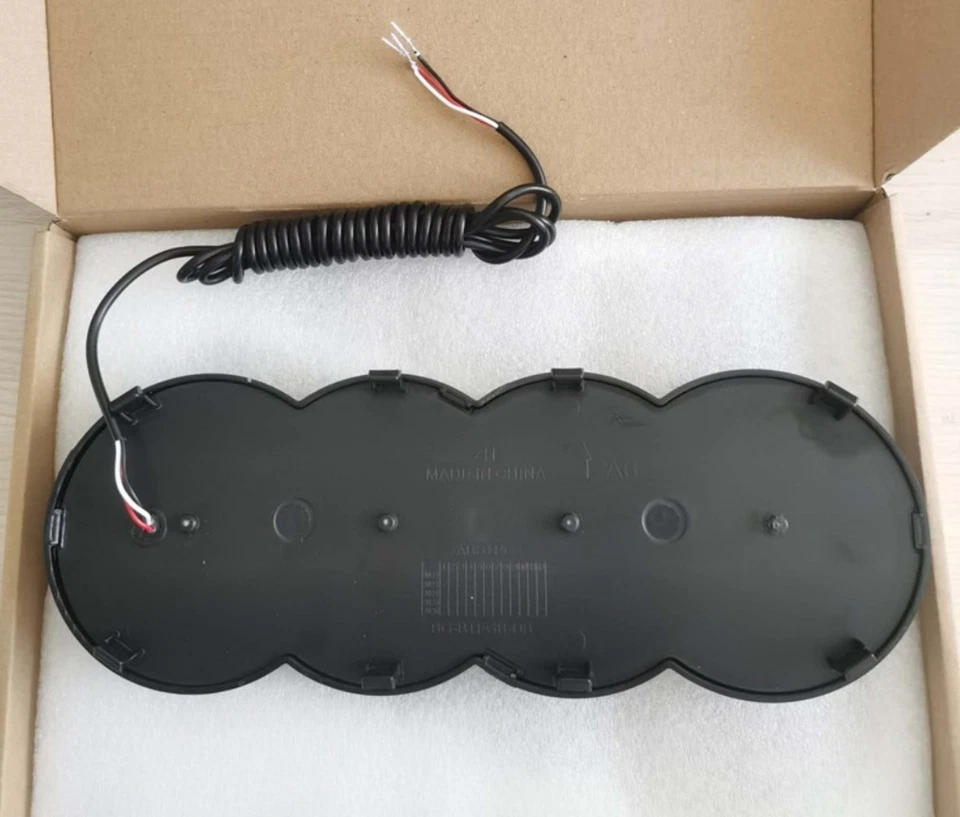 Emblema de parrilla delantera LED dinámico cromado negro iluminado para Audi Q3 Q5 Q7 Foto 4 de 4