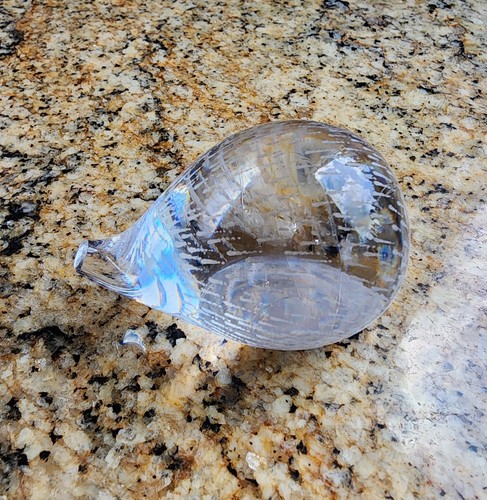 Kosta Boda Hedgehog Glass Figurine Numbered Signed Lindstrand #92447 - Picture 4 of 10