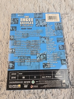 The Three Stooges Collection Volume 3 5 6 8 DVD Box Set X4 1940