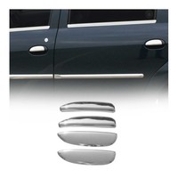 Chrom TüRgriff Blende FüR Dacia Logan 2004-2013 4-TüR Edelstahl 4Tlg