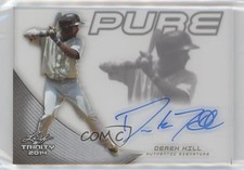 2014 Leaf Trinity Pure Auto Derek Hill #P-DH1 Auto 2d7