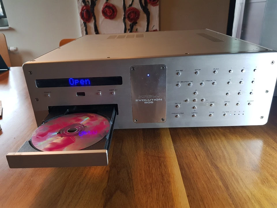 Krell Evolution EV-505 Reproductor SACD (PARA REPUESTOS O REPARACIÓN, NO FUNCIONA) Foto 4 de 4