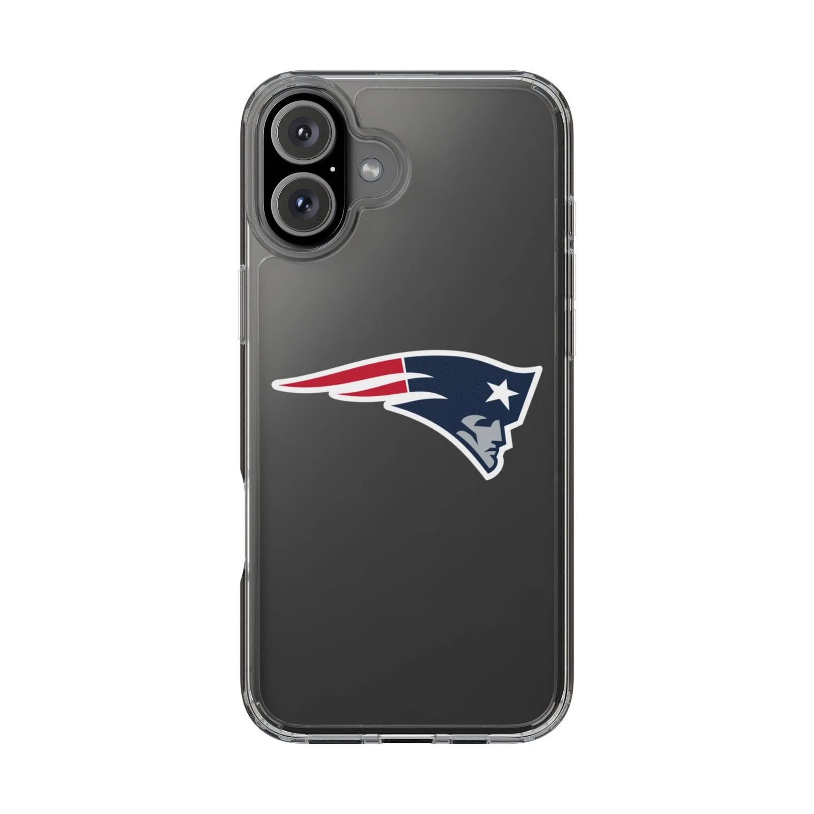 New England Patriots Clear Phone Case for iPhone