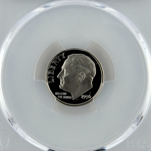 1996 S Dime PR 70 DCAM PCGS Roosevelt Clad Best Top Grade Free Shipping - Picture 3 of 8
