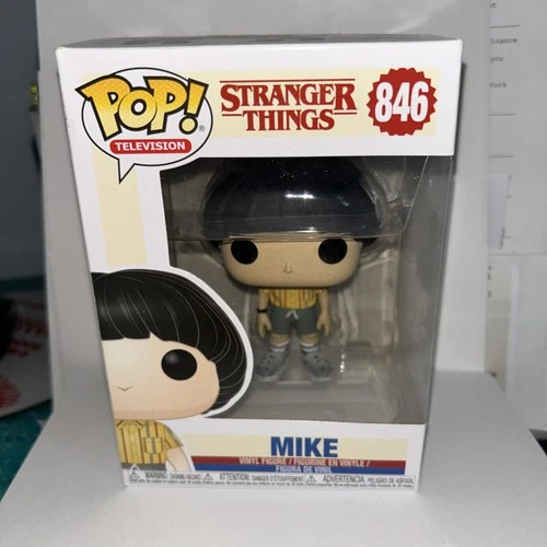 Funko Pop! Animation Vinyl Figure Stranger Things Mike #846 New In Box