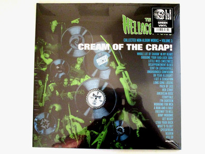 THE HELLACOPTERS CREAM OF THE CRAP! VOLUME 3 LP (2) GREEN VINYL