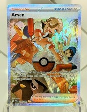 Pokémon TCG Arven 235/091 SV: Paldean Fates Full Art Trainer Holo on eBay