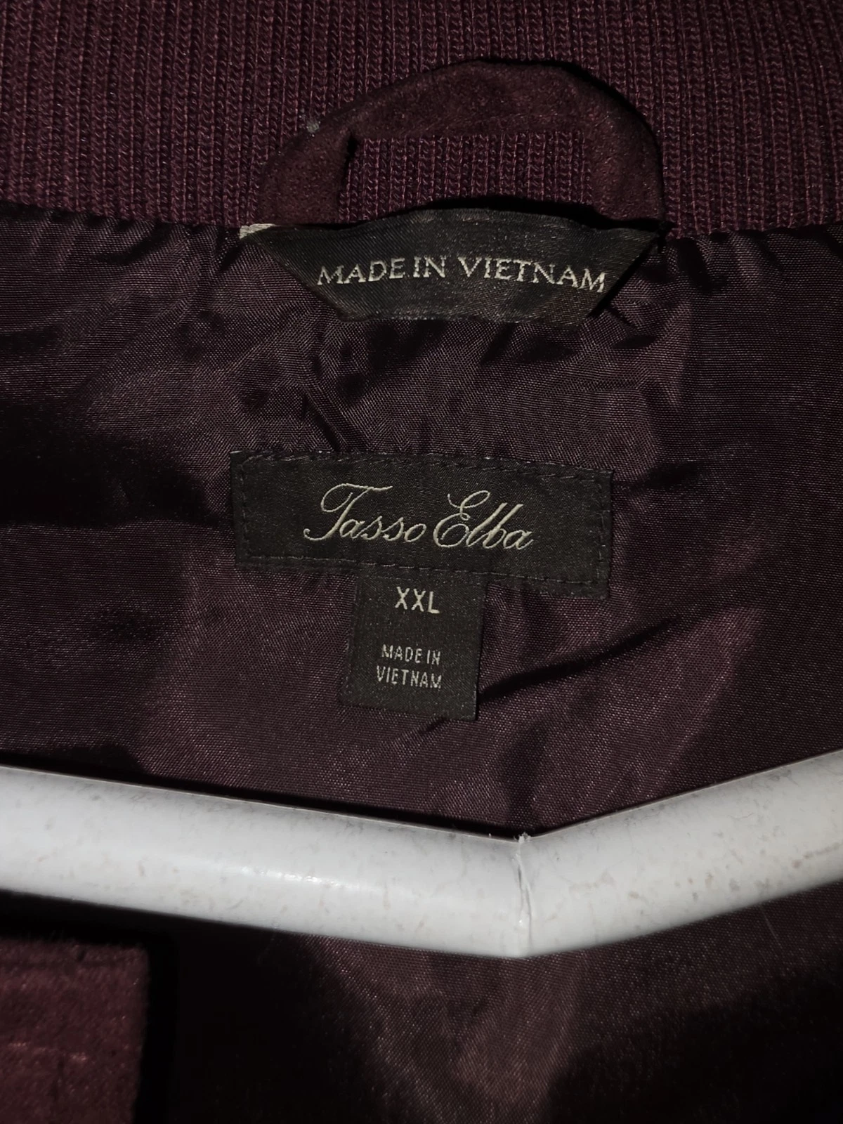 Forever 21 Men’s Suede Red Bomber Jacket - product detail image 3