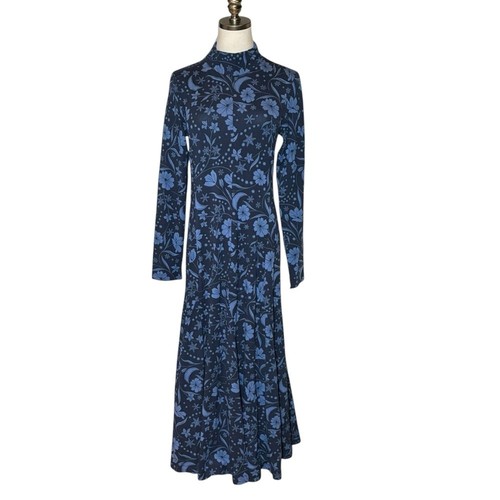 Maxi Abito Ann Taylor Fiocco di Neve Bloom Godet Girocollo NUOVO CON ETICHETTE M - Foto 4 di 11