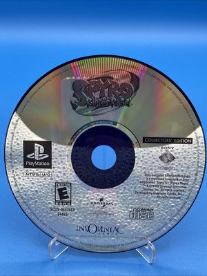 SPYRO : RIPTO'S RAGE (PLAYSTATION 1) DISC ONLY Collectors Edition