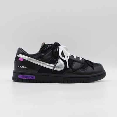 DM1602-001 Off-White Nike Dunk Low 1 OF 50 Black 50 (Men's) | eBay