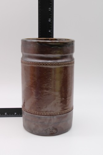 VTG Bendigo Pottery Dr Epsom Australian Utensil Wine Holder Handmade Stoneware - Picture 2 of 9