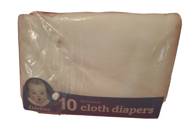 gerber birdseye cloth diapers