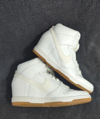 【デッド】NIKE DUNK HIGH ナイキ ダンクハイ オールホワイト 11 Nike Dunk Sky High Essential Hidden Wedge 644877-103 Sneaker White